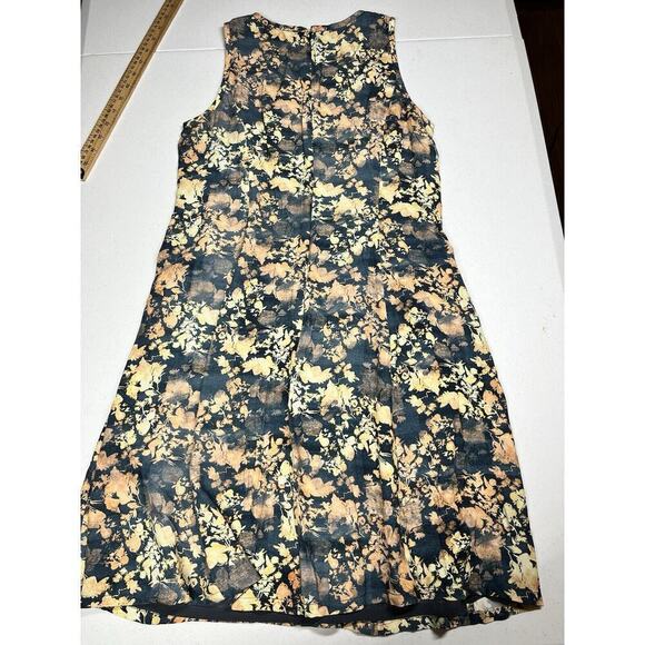 Peruvian Connection Floral Print Boho Sleeveless Boho Summer Dress Size 4 - Picture 6 of 7